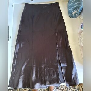 Black princess Polly skirt with slit